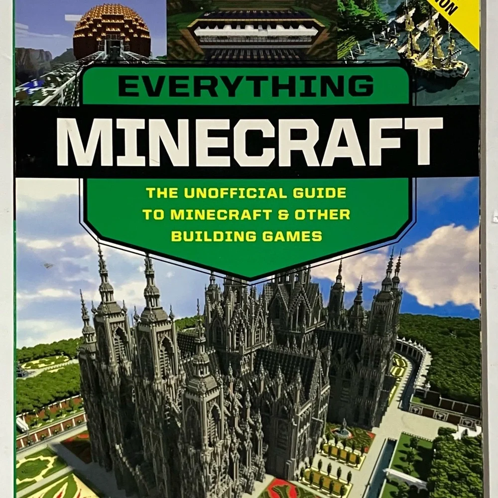 EVERYTHING MINECRAFT GUIDE & MINECRAFTER 2.0 SET OF 2